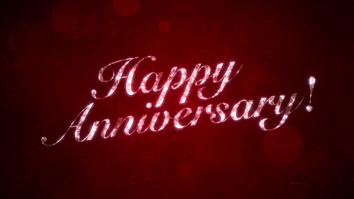 Happy Anniversary on Red