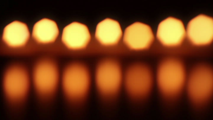 Defocused Candles