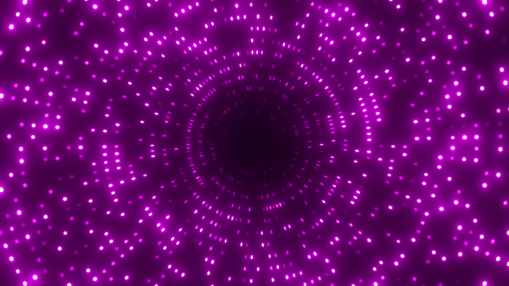 Purple Light Tunnel