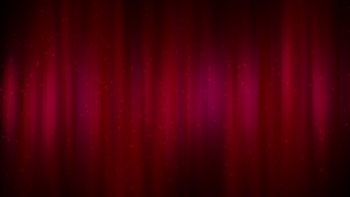 Soft Red Curtain
