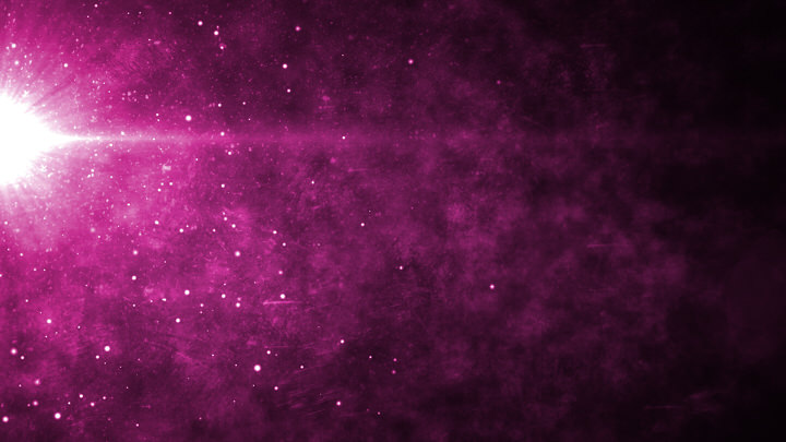 Purple Particle Flow