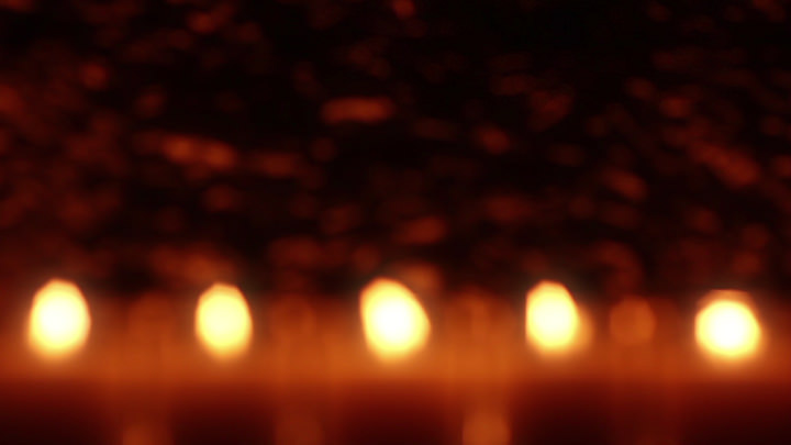 Defocused Votive Candles